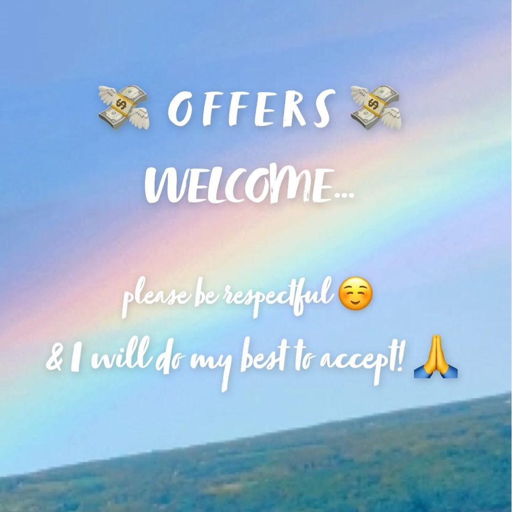⬇️ REASONABLE OFFERS WELCOME ⬇️
